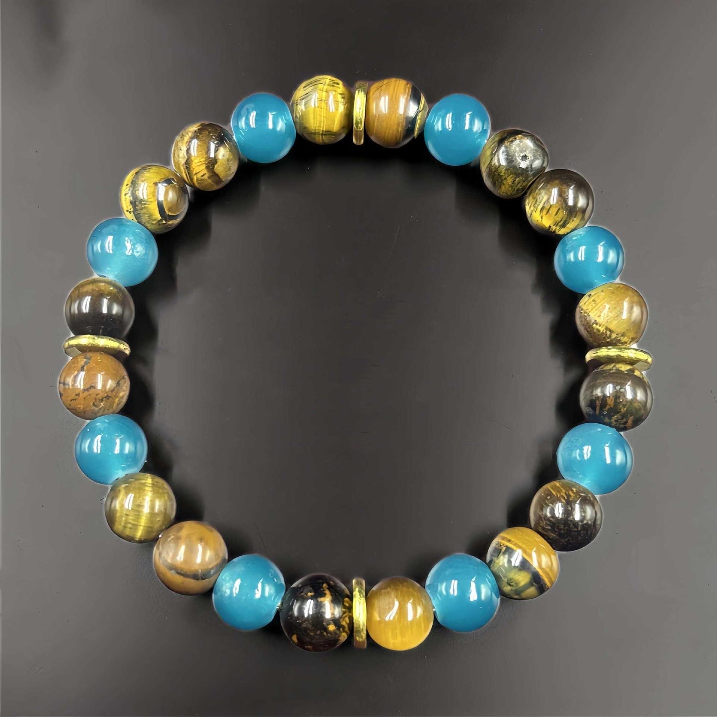 Wealth-Attracting Tiger Eye Bracelet buddha bracelet jewelry