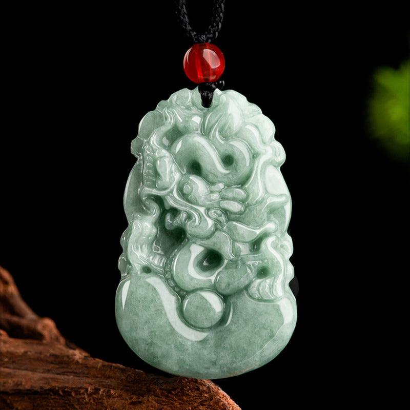 Twelve Zodiac Jadeite Necklace