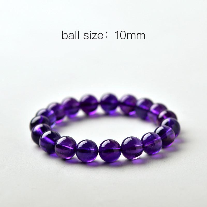 Top-Grade Uruguay Natural Amethyst Bracelet - February Birthstone