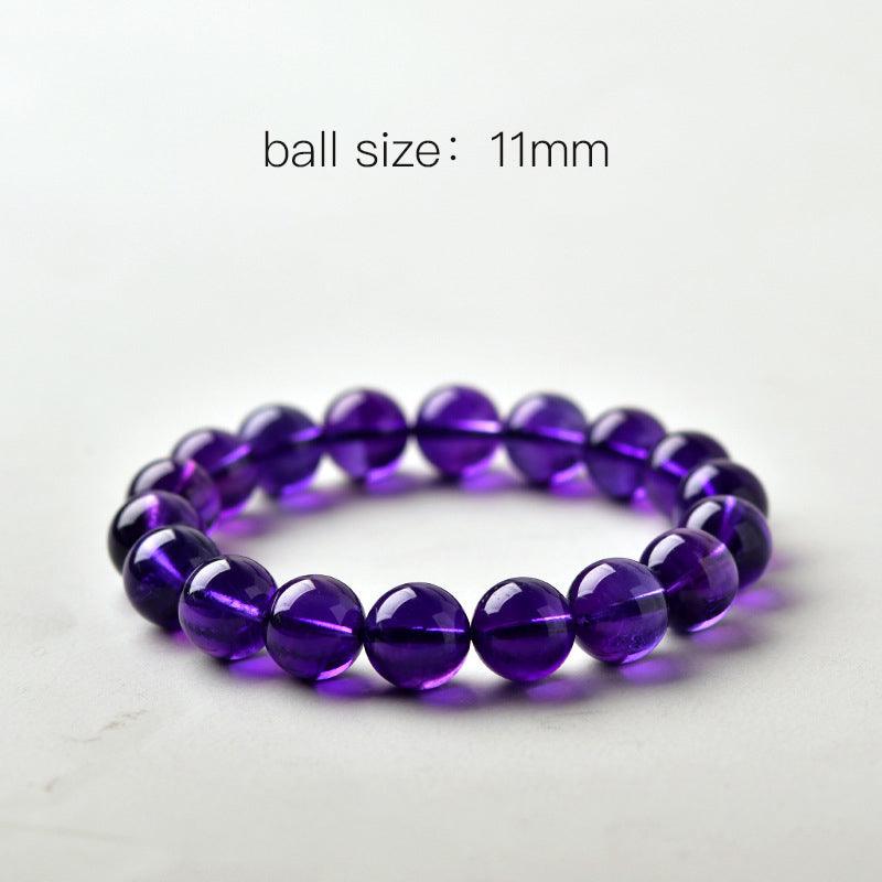 Top-Grade Uruguay Natural Amethyst Bracelet - February Birthstone