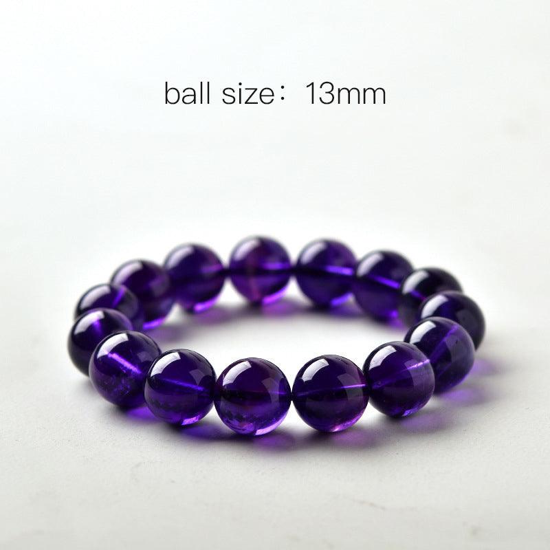 Top-Grade Uruguay Natural Amethyst Bracelet - February Birthstone