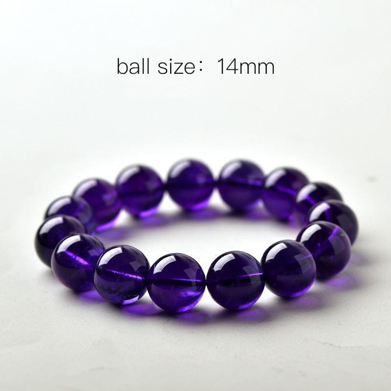 Top-Grade Uruguay Natural Amethyst Bracelet - February Birthstone