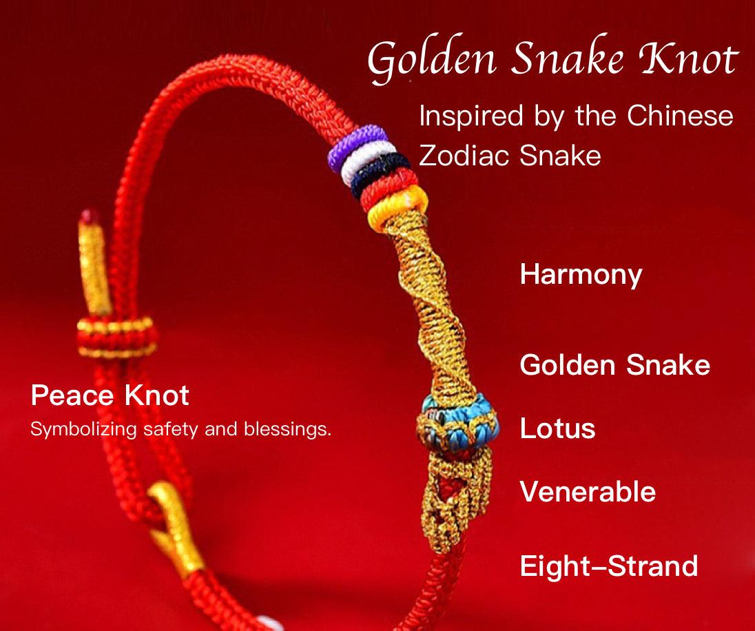 Snake Year Lucky Red String Handmade Bracelet Jewelry