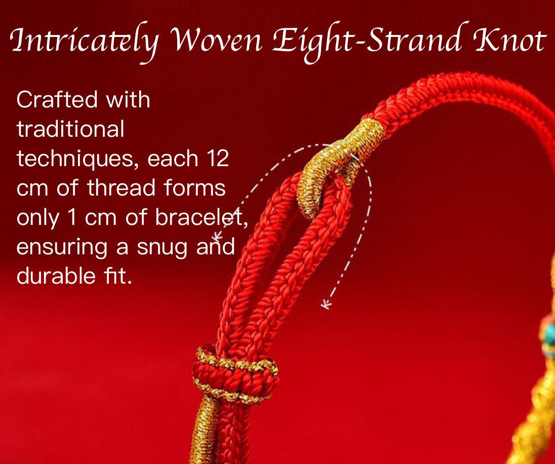 Snake Year Lucky Red String Handmade Bracelet Jewelry