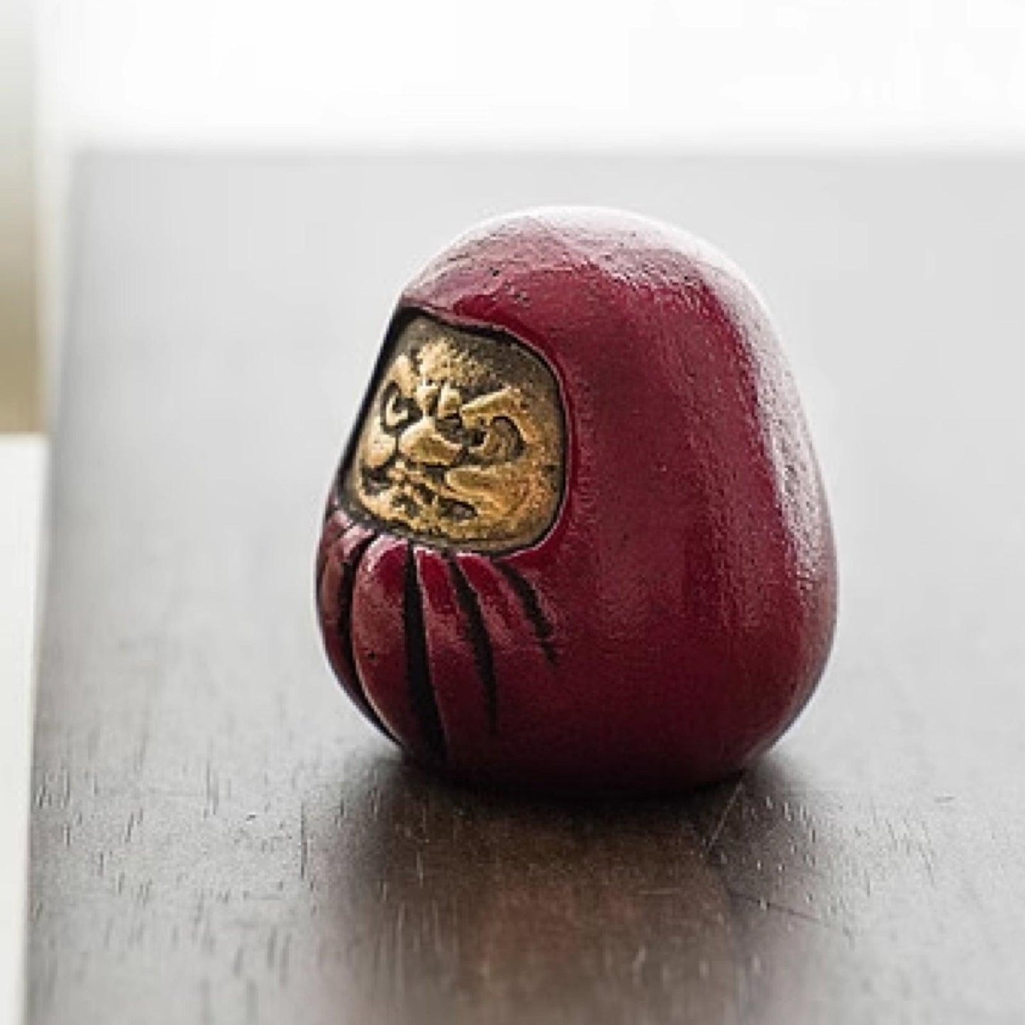 Iron Daruma, Imported from Japan, Nanbu Ironware, Good Luck and Feng Shui Decorative Gift