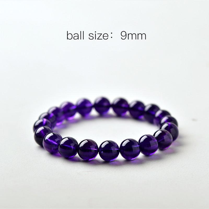 Top-Grade Uruguay Natural Amethyst Bracelet - February Birthstone