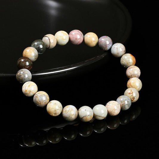 Painted Multicolor Stone Bracelet