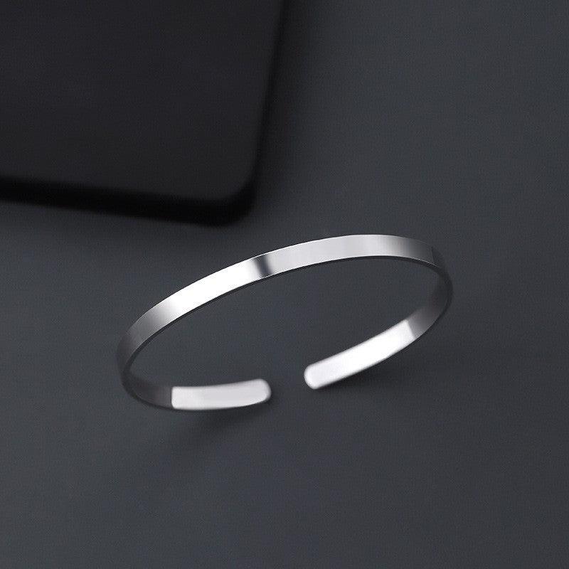 925 Sterling Silver Mobius Bracelet