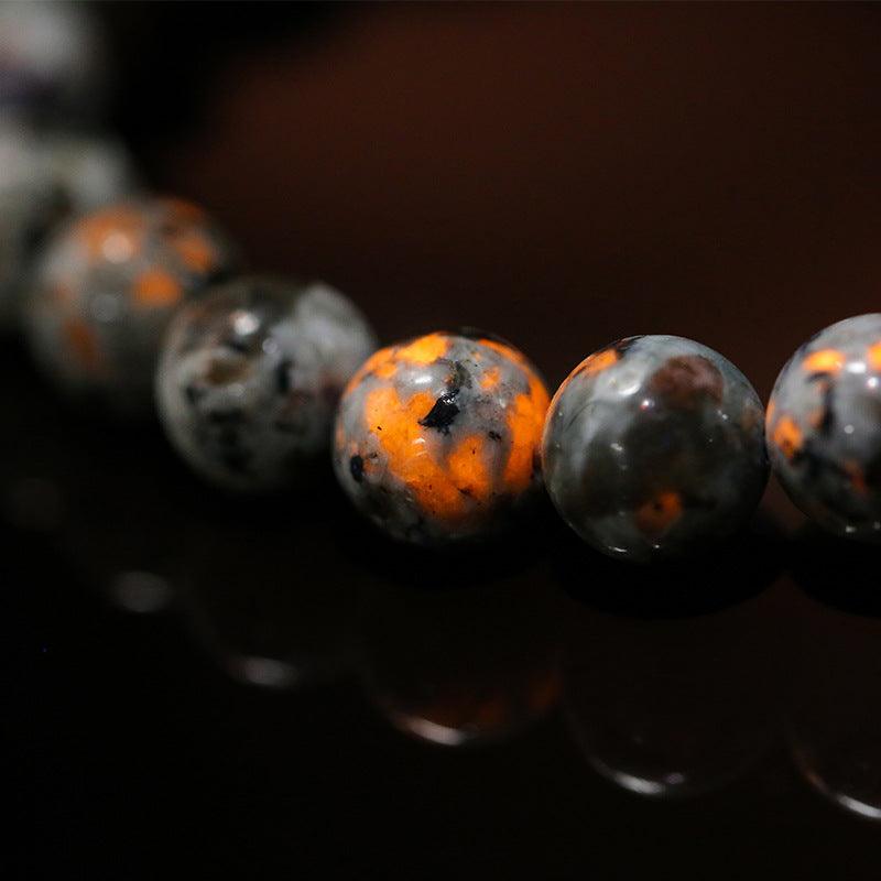 Natural Flame Stone Bracelet