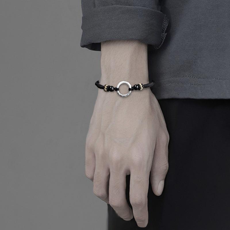 925 Sterling Silver Ruyi Safety Knot Bracelet