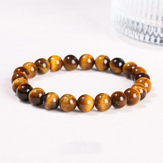 Bracelet en oeil de tigre naturel