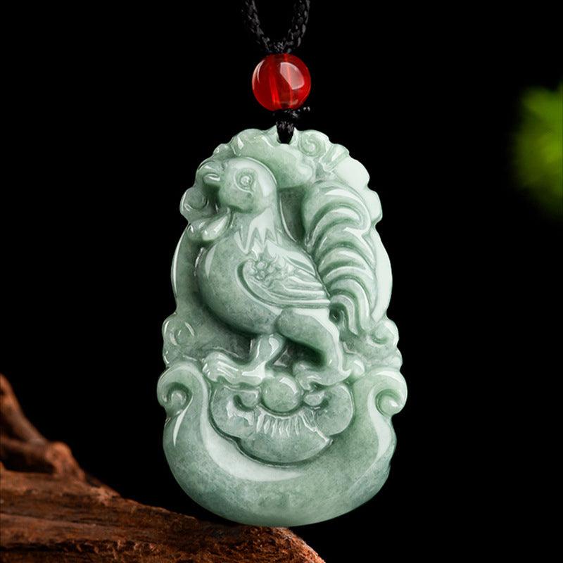 Twelve Zodiac Jadeite Necklace