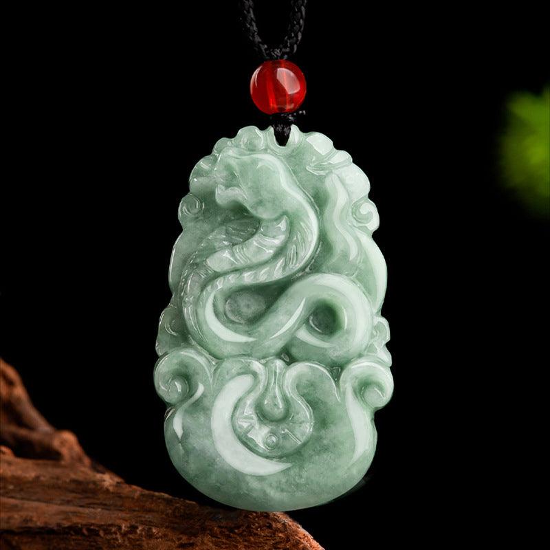 Twelve Zodiac Jadeite Necklace