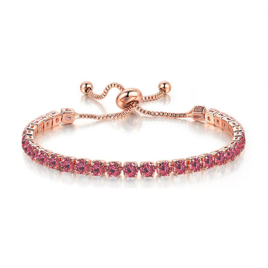 July Birthstone Bracelet Ruby Passion